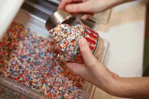 Frozen Custard with Sprinkles