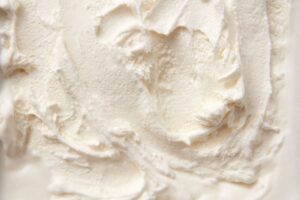 frozen dessert with a creamy texture